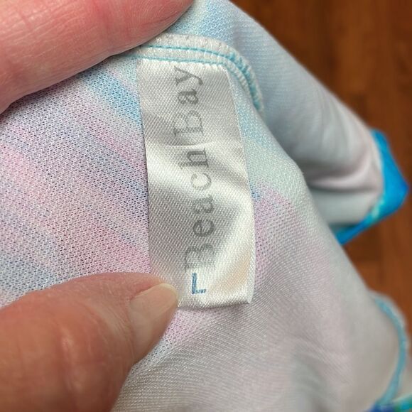 Vintage Halter Swimsuit, 1 piece swim suit, Large - Picture 6 of 7